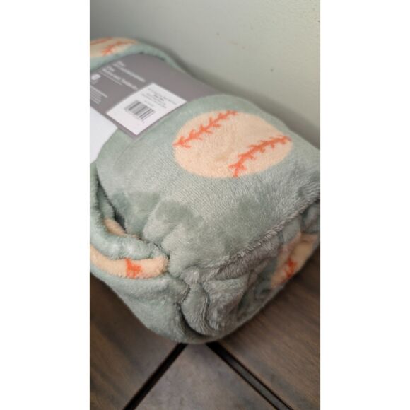 Baseball Throw Blanket BY OEKO-TEX | 50" X 60" | Target Finds - Picture 3 of 4